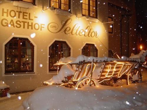 Hotel Gasthof Am Selteltor 维森斯蒂格 外观 照片